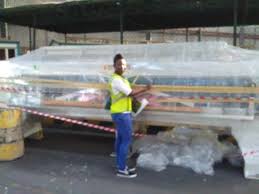 Ship spares in transit handling